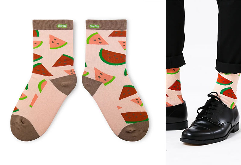 西瓜 厚襪款(2種尺寸)